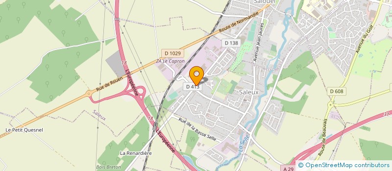 localisation de l'entreprise NEW PROTEC SYSTEMS  SALEUX