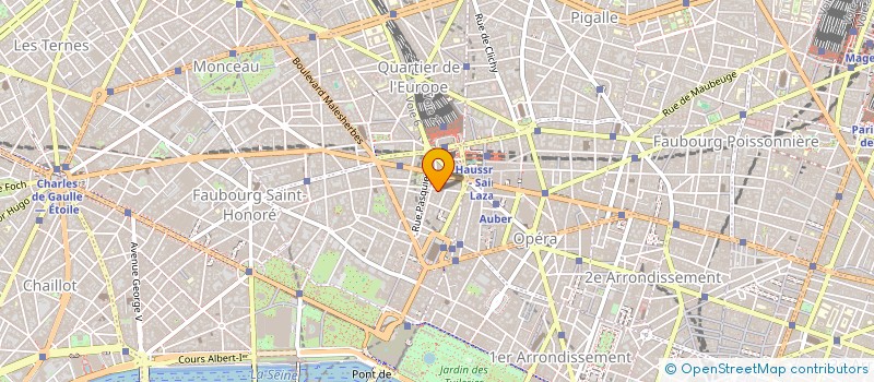 localisation de l'entreprise NEW PROTHESE FRANCE à PARIS