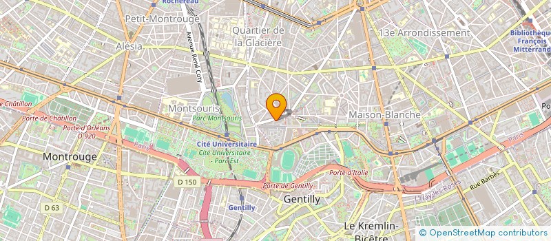 localisation de l'entreprise NEW QUBE  PARIS