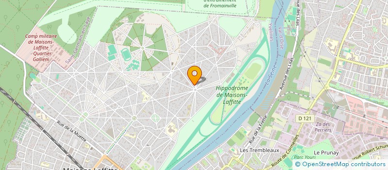 localisation de l'entreprise NEW RADIO RECORDS à MAISONS-LAFFITTE