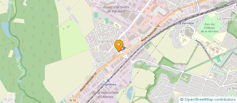 localisation de l'entreprise NEW RAJAH  COIGNIERES