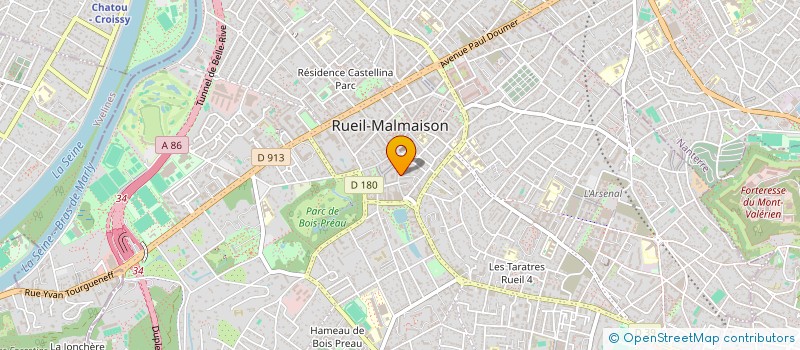 localisation de l'entreprise NEW REAL MODE à RUEIL-MALMAISON