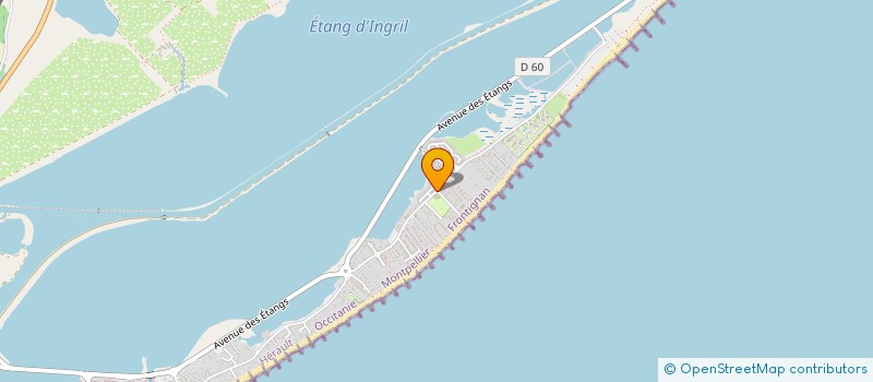 localisation de l'entreprise NEW RESIDENCE EUROPEENNE à FRONTIGNAN