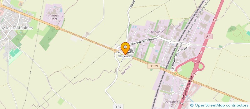 localisation de l'entreprise NEW ROMANTICA  FEUCHY