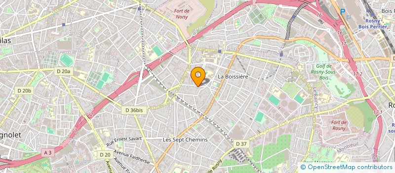 localisation de l'entreprise NEW ROULE à MONTREUIL