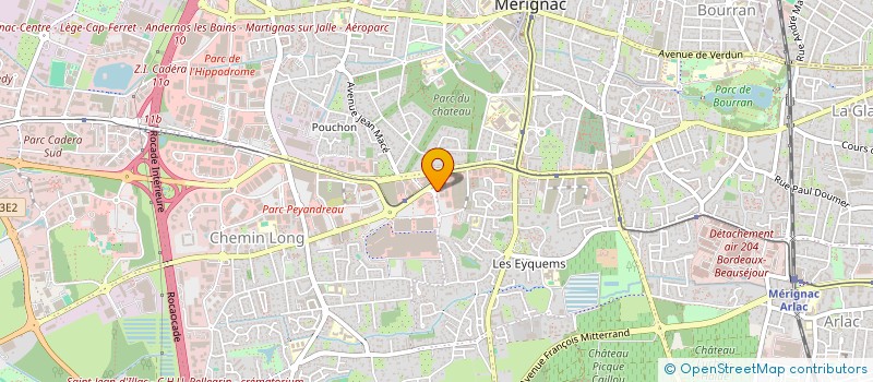 localisation de l'entreprise NEW ROYAL BABY  MERIGNAC