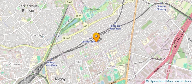 localisation de l'entreprise NEW ROYAL CENTER à ANTONY