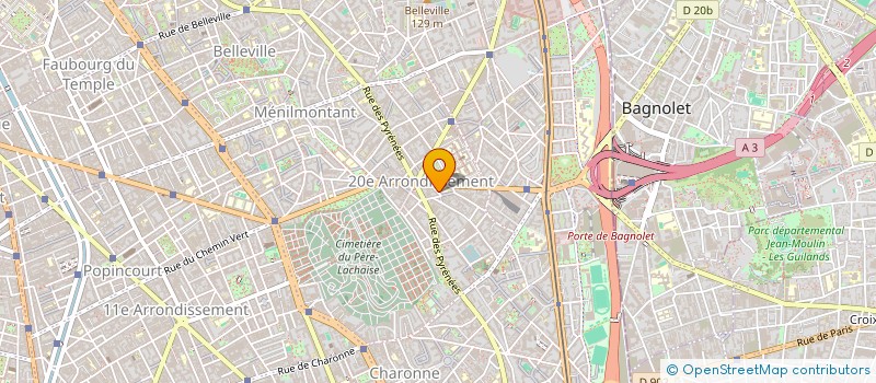 localisation de l'entreprise NEW ROYAL DE BANGKOK  PARIS