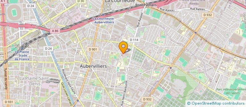 localisation de l'entreprise NEW ROYAL FRIED CHICKEN  AUBERVILLIERS