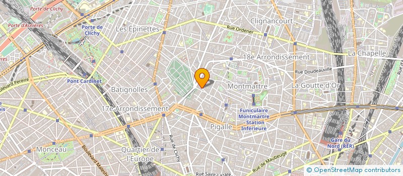 localisation de l'entreprise NEW RUGHETTA  PARIS