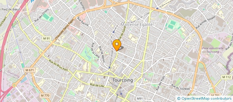 localisation de l'entreprise NEW'S SATELLITE  TOURCOING