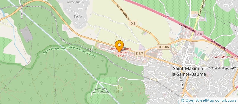 localisation de l'entreprise NEW SAIGON ST MAXIMIN  SAINT-MAXIMIN-LA-SAINTE-BAUME