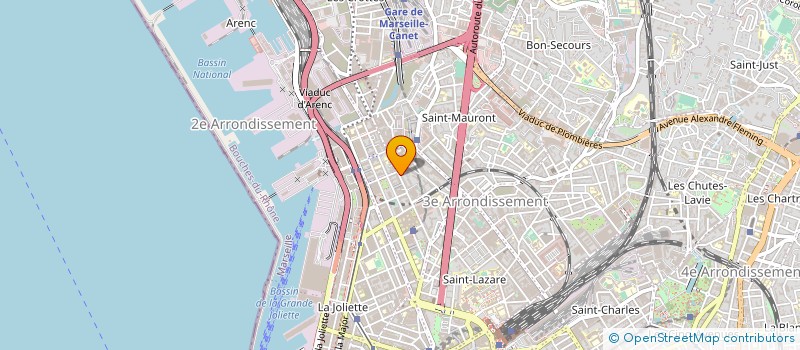 localisation de l'entreprise NEW SALENGRO AUTOMOBILES à MARSEILLE