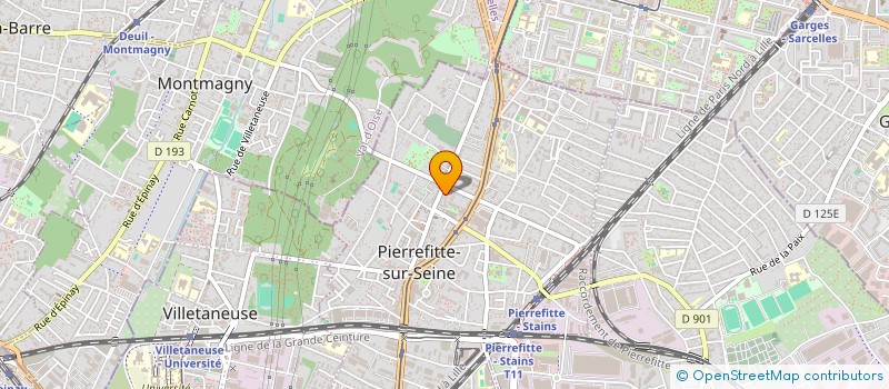 localisation de l'entreprise NEW SALON INDIEN à PIERREFITTE-SUR-SEINE