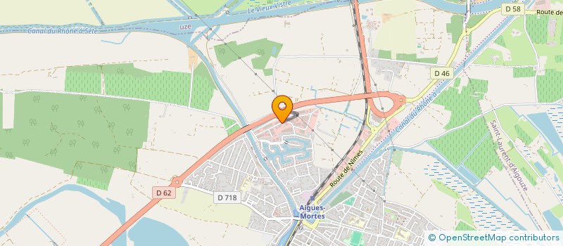 localisation de l'entreprise NEW SCOOT WATER JET ET QUAD  AIGUES-MORTES