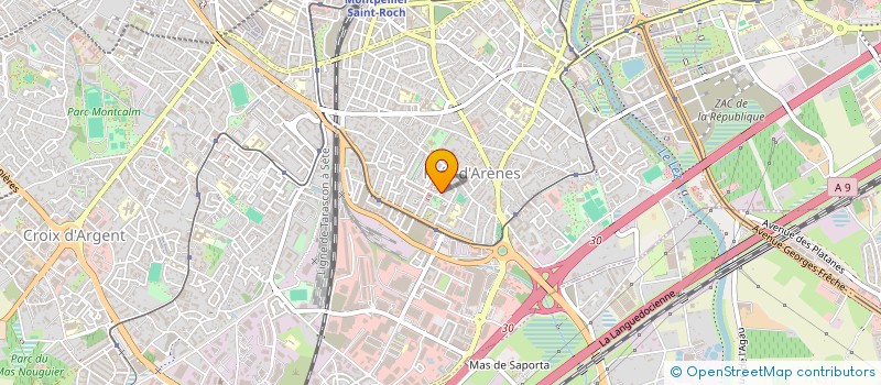 localisation de l'entreprise NEW SERVICES à MONTPELLIER