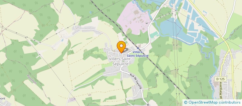 localisation de l'entreprise NEW'SIC  VILLERS-SAINT-SEPULCRE