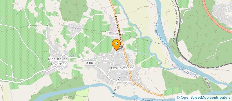 localisation de l'entreprise NEW SICIL MACEL  RIBAUTE-LES-TAVERNES