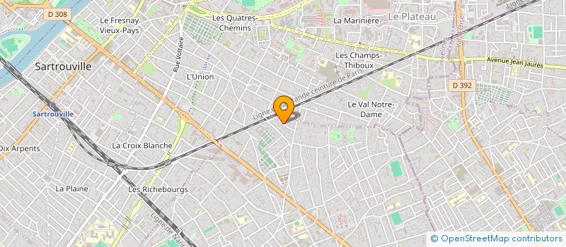 localisation de l'entreprise NEW SIDE REALTY  HOUILLES