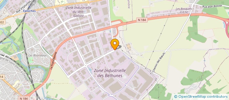 localisation de l'entreprise NEW SIGNS +  SAINT-OUEN-L'AUMONE