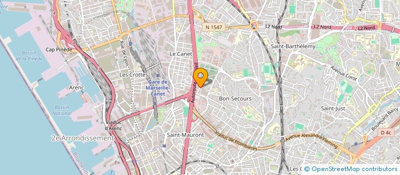 localisation de l'entreprise NEW SMDR à MARSEILLE