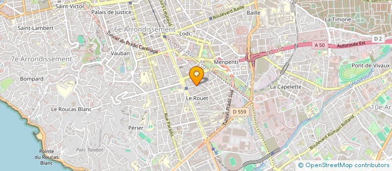 localisation de l'entreprise NEW SOFT à MARSEILLE