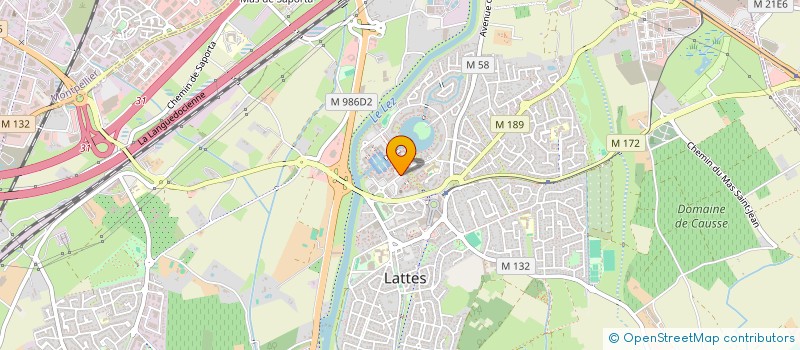 localisation de l'entreprise NEW SOGANET à LATTES