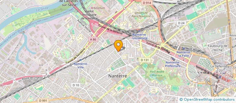 localisation de l'entreprise NEW SOLDES à NANTERRE