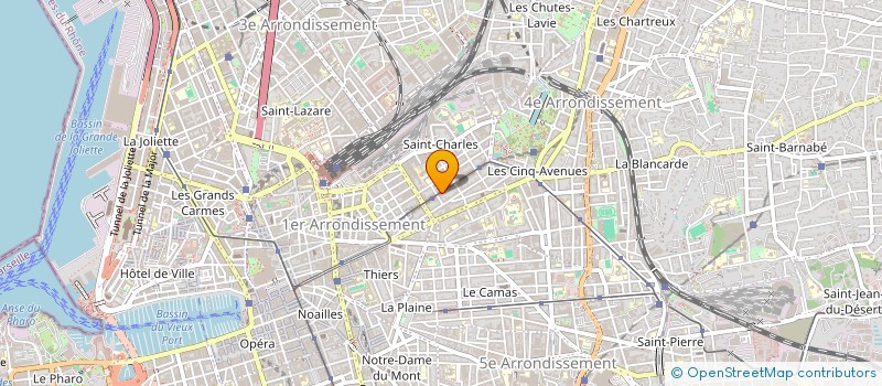 localisation de l'entreprise NEW SOUTH PRODUCTION à MARSEILLE