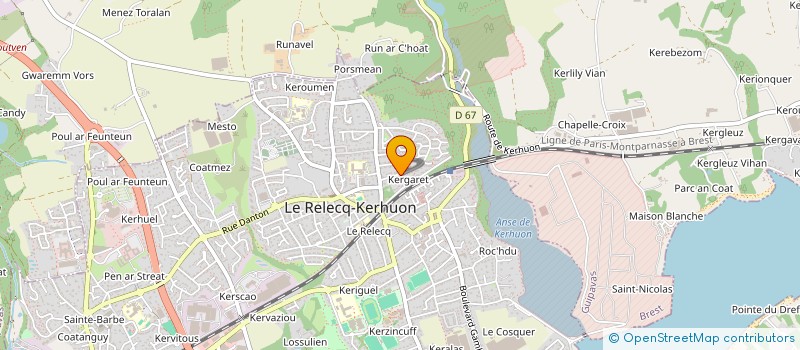 localisation de l'entreprise NEW SPORTS FRANCE  LE RELECQ-KERHUON