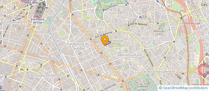 localisation de l'entreprise NEW STAR SARL à PARIS