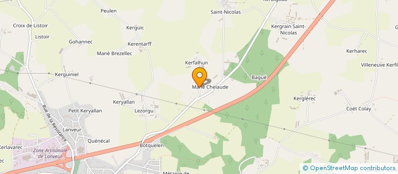 localisation de l'entreprise NEW START  LANGUIDIC