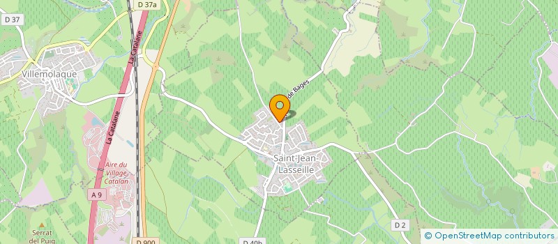 localisation de l'entreprise NEW START PROJECT  SAINT-JEAN-LASSEILLE