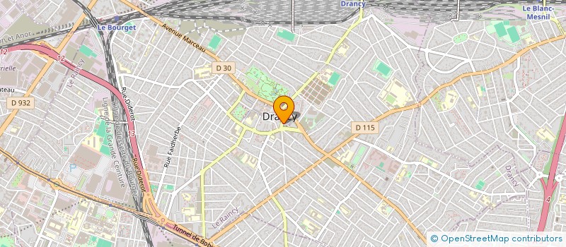 localisation de l'entreprise NEW STORE  DRANCY