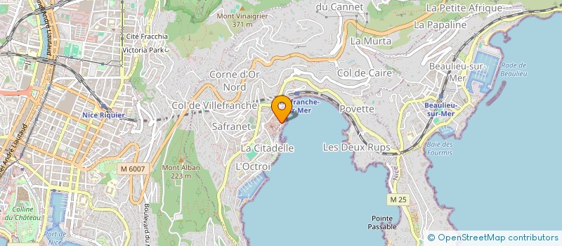 localisation de l'entreprise NEW STORE à VILLEFRANCHE-SUR-MER