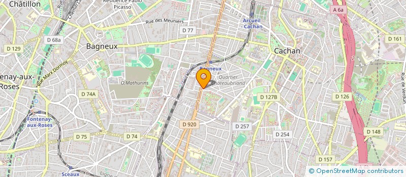 localisation de l'entreprise NEW STORES  CACHAN