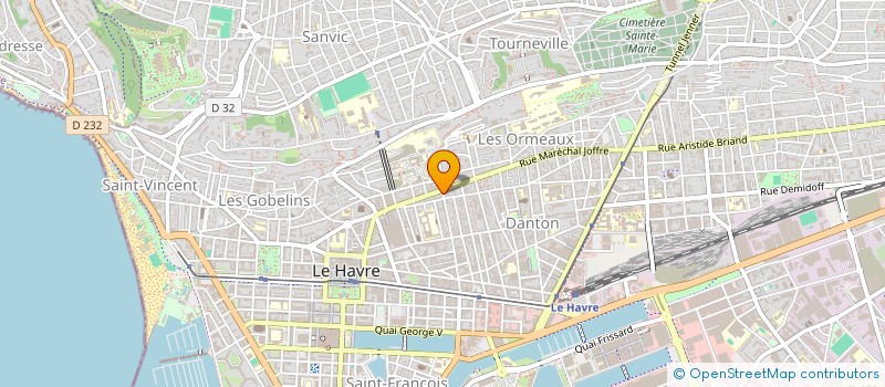 localisation de l'entreprise NEW STYL' à LE HAVRE