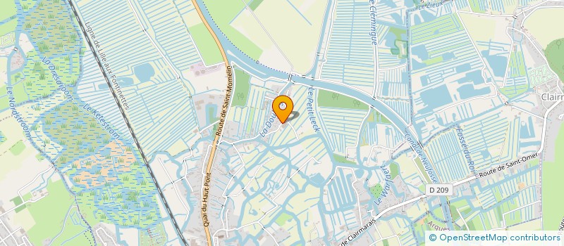 localisation de l'entreprise NEW STYL'  SAINT-OMER