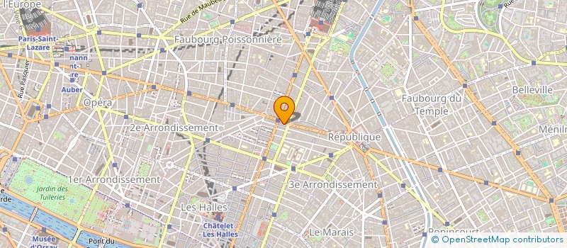 localisation de l'entreprise NEW STYLE COSMETICS  PARIS