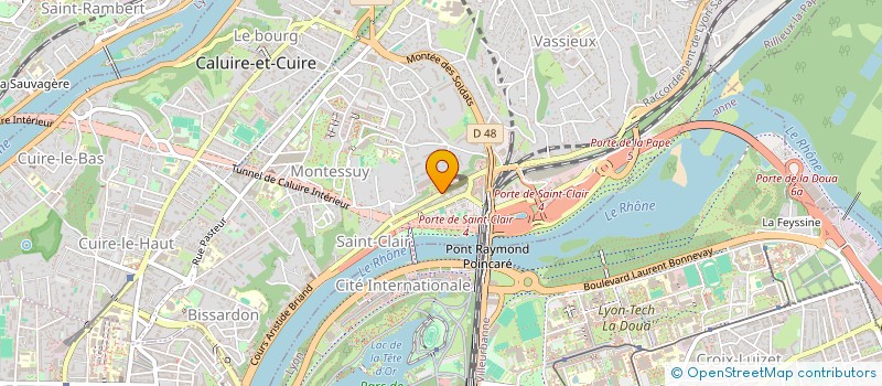 localisation de l'entreprise NEW STYLE WOK  CALUIRE-ET-CUIRE