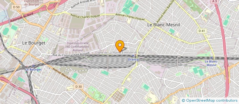 localisation de l'entreprise NEW SUNLIGHT  DRANCY