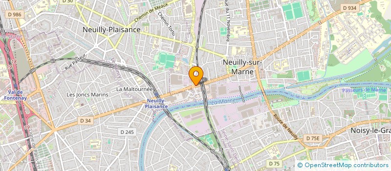 localisation de l'entreprise NEW SUSHI ROYAL à NEUILLY-SUR-MARNE