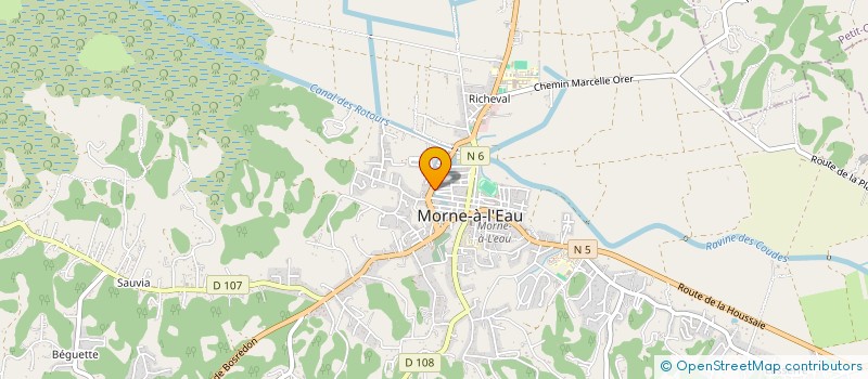 localisation de l'entreprise NEW SYDIP à MORNE-A-L'EAU