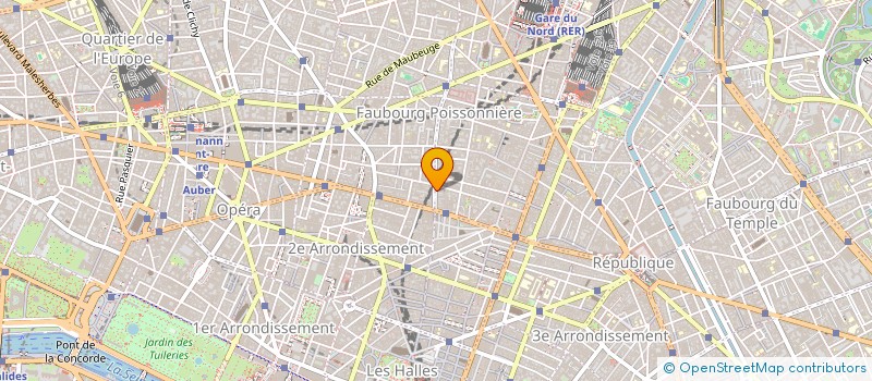 localisation de l'entreprise NEW SYSTEM  PARIS