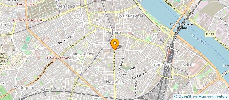 localisation de l'entreprise NEW TACOS  BORDEAUX