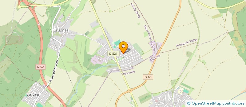 localisation de l'entreprise NEW TALENT AGENCY  CRUSNES