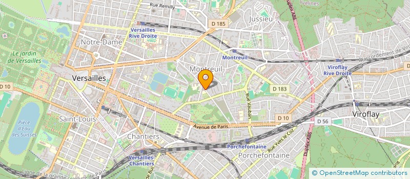 localisation de l'entreprise NEW TALES à VERSAILLES