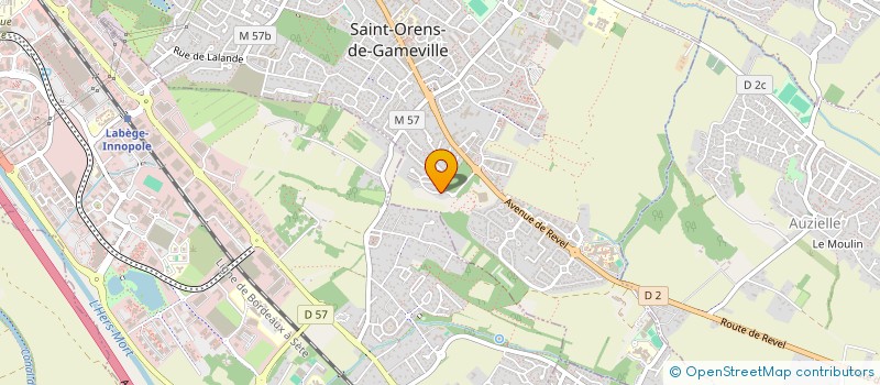 localisation de l'entreprise NEW TECH à ST ORENS DE GAMEVILLE
