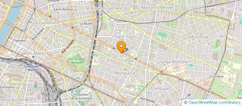 localisation de l'entreprise NEW TECH  LYON