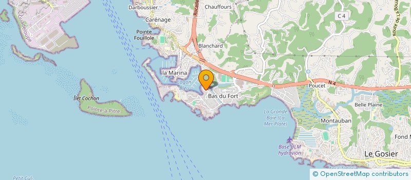 localisation de l'entreprise NEW TECH FWI  LE GOSIER